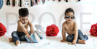Mateo Birthday Album Proof
